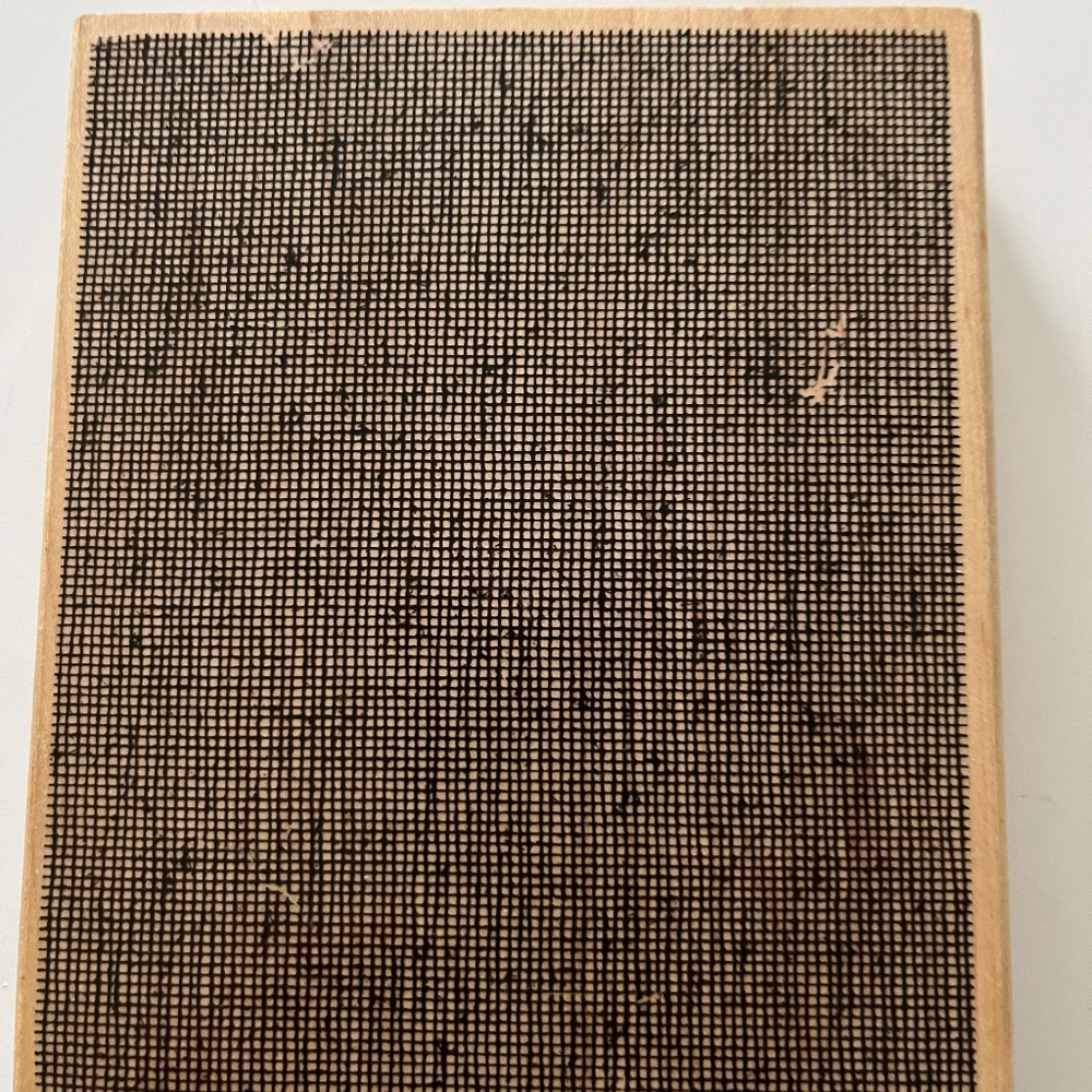 Stampin Up! Canvas background stamp